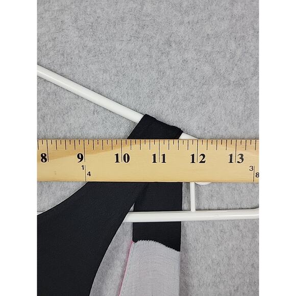 Hail3y:23 Pink Gray Scoop Neck Layered Tank Top Women's XL Stretch USA Made - Picture 10 of 12